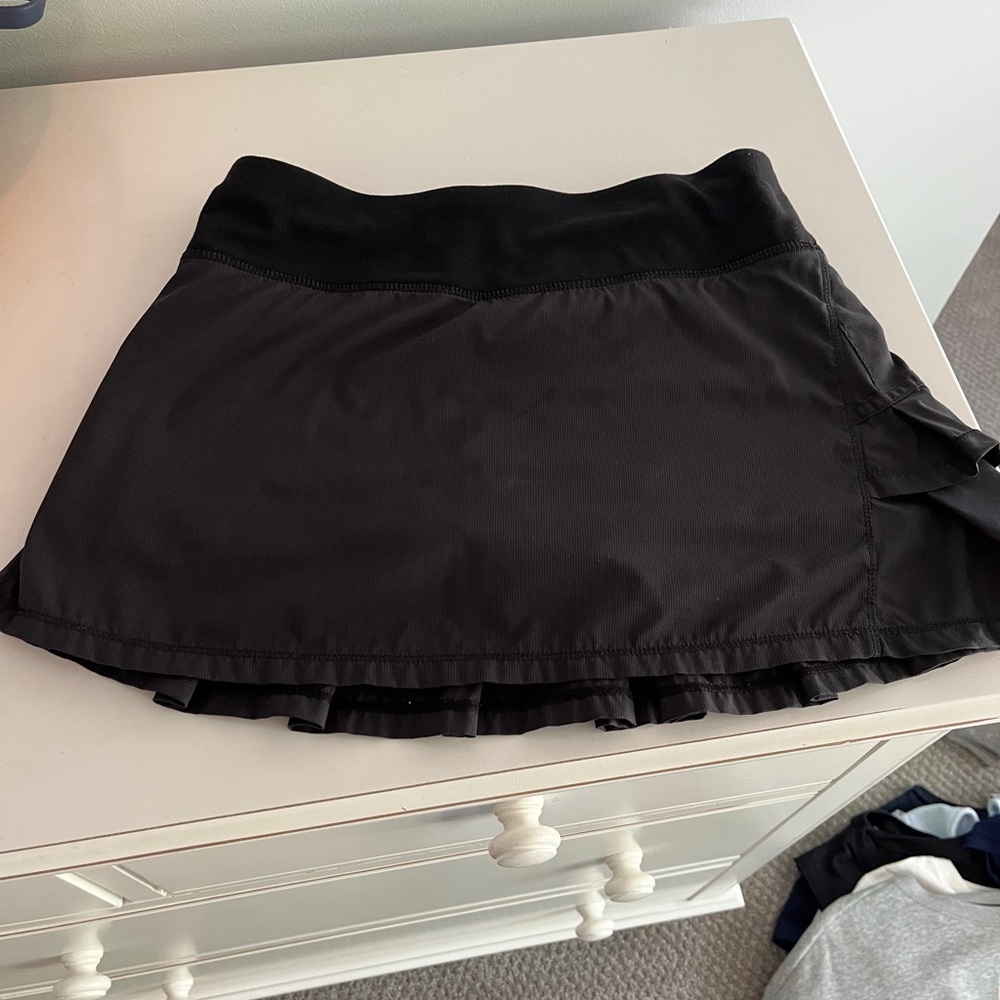 Lululemon Black Tennis Skirt